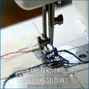 Bobbin and Tension Issues Affecting Stitches