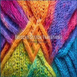 Brioche Stitch Variations