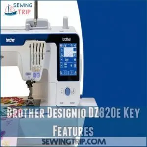 Brother Designio DZ820e Key Features