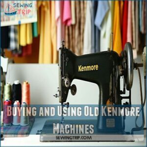 Buying and Using Old Kenmore Machines