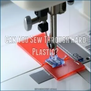 Can You Sew Through Hard Plastic