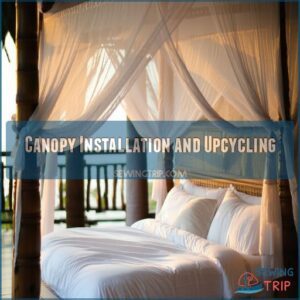 Canopy Installation and Upcycling