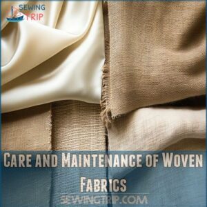 Care and Maintenance of Woven Fabrics