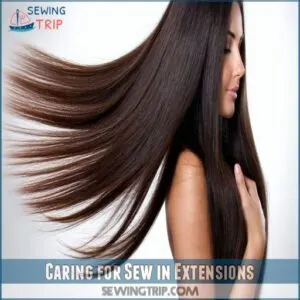 Caring for Sew in Extensions