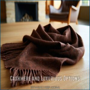 Cashmere and Luxurious Options