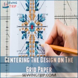 Centering The Design on The Grid Paper