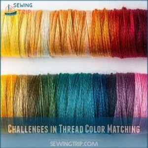 Challenges in Thread Color Matching