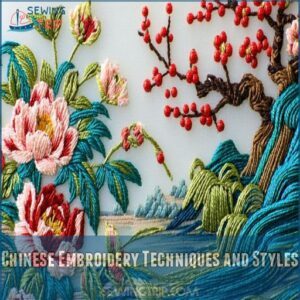 Chinese Embroidery Techniques and Styles