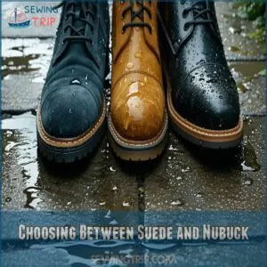 Choosing Between Suede and Nubuck