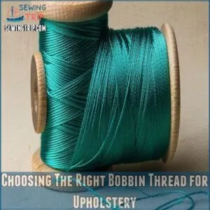 Choosing The Right Bobbin Thread for Upholstery