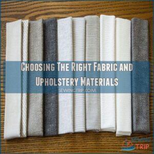 Choosing The Right Fabric and Upholstery Materials