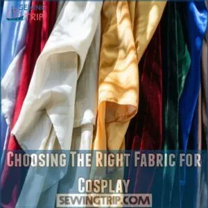 Choosing The Right Fabric for Cosplay