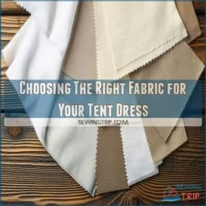 Choosing The Right Fabric for Your Tent Dress