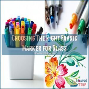 Choosing The Right Fabric Marker for Glass