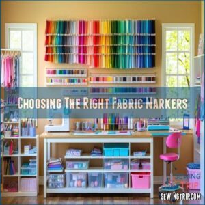 Choosing The Right Fabric Markers