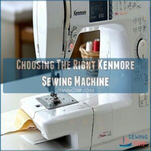 Choosing The Right Kenmore Sewing Machine