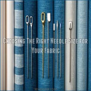 Choosing The Right Needle Size for Your Fabric Choosing The Right Needle Size for Your Fabric