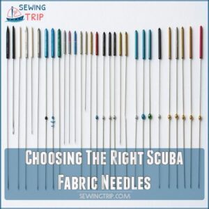 Choosing The Right Scuba Fabric Needles