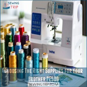 Choosing The Right Supplies for Your Brother PE500