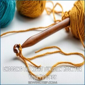 Choosing The Right Tunisian Hook for Your Project