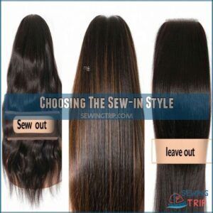 Choosing The Sew-in Style Choosing The Sew-in Style