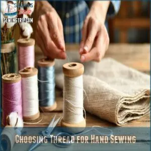 Choosing Thread for Hand Sewing