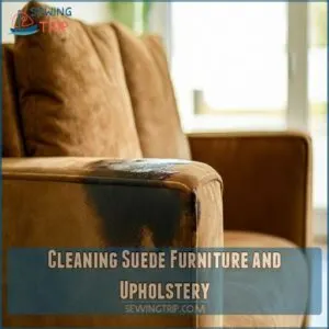 Cleaning Suede Furniture and Upholstery