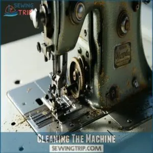 Cleaning The Machine