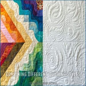 Combining Different Quilting Styles