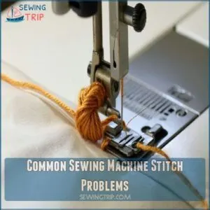 Common Sewing Machine Stitch Problems