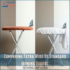 Comparing Extra Wide Vs Standard Ironing Boards