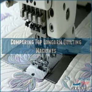 Comparing Top Longarm Quilting Machines