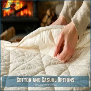 Cotton and Casual Options