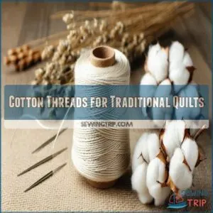 Cotton Threads for Traditional Quilts