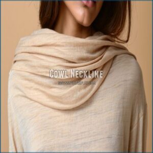 Cowl Neckline