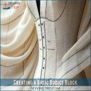 Creating a Basic Bodice Block