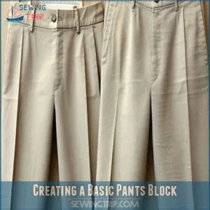 Creating a Basic Pants Block