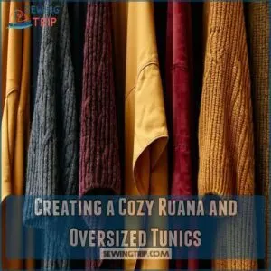 Creating a Cozy Ruana and Oversized Tunics