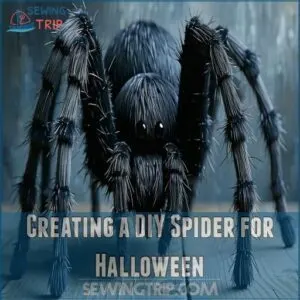 Creating a DIY Spider for Halloween