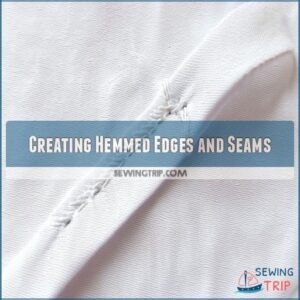 Creating Hemmed Edges and Seams