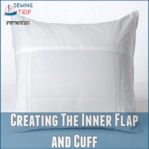 Creating The Inner Flap and Cuff