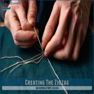 Creating The Zigzag Creating The Zigzag