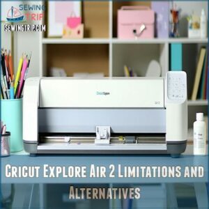 Cricut Explore Air 2 Limitations and Alternatives