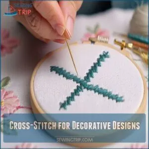 Cross-Stitch for Decorative Designs