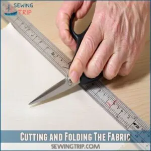 Cutting and Folding The Fabric