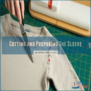 Cutting and Preparing The Sleeve