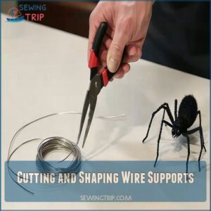 Cutting and Shaping Wire Supports