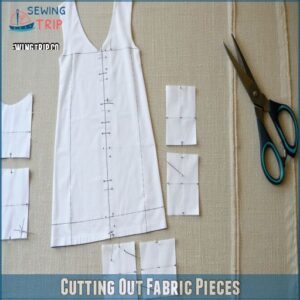 Cutting Out Fabric Pieces