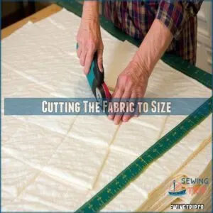 Cutting The Fabric to Size