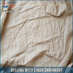 Dealing With Linen Shrinkage